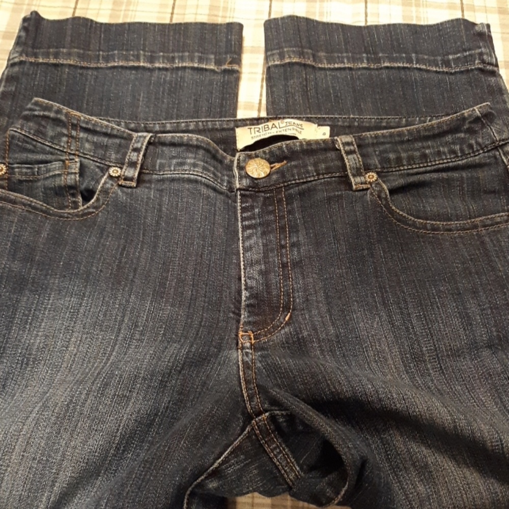 Tribal Jeans cropped jeans - Picture 6 of 6